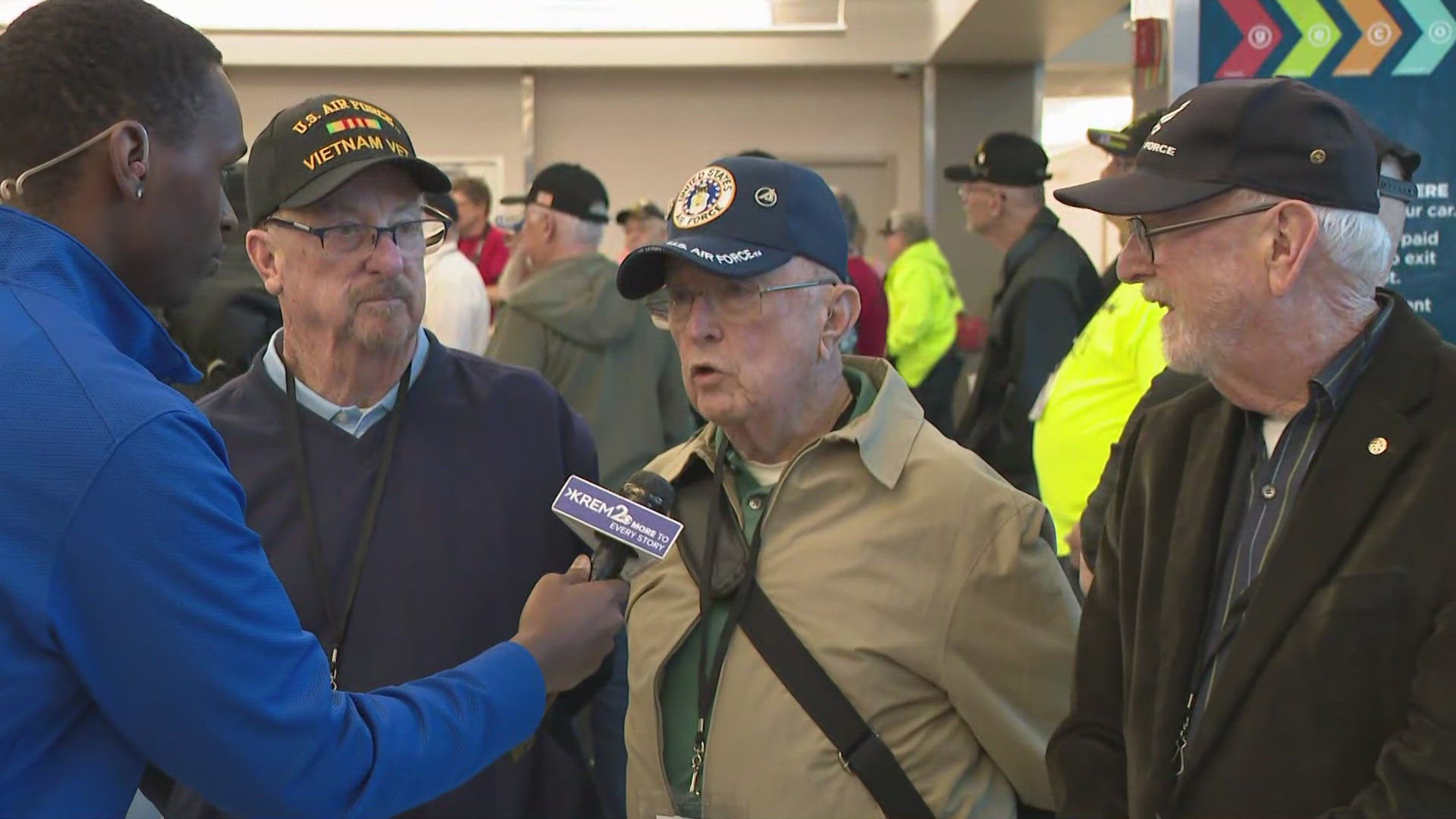 On this trip there will be 89 veterans in total, 85 served in the Vietnam War and four served in the Korean War.