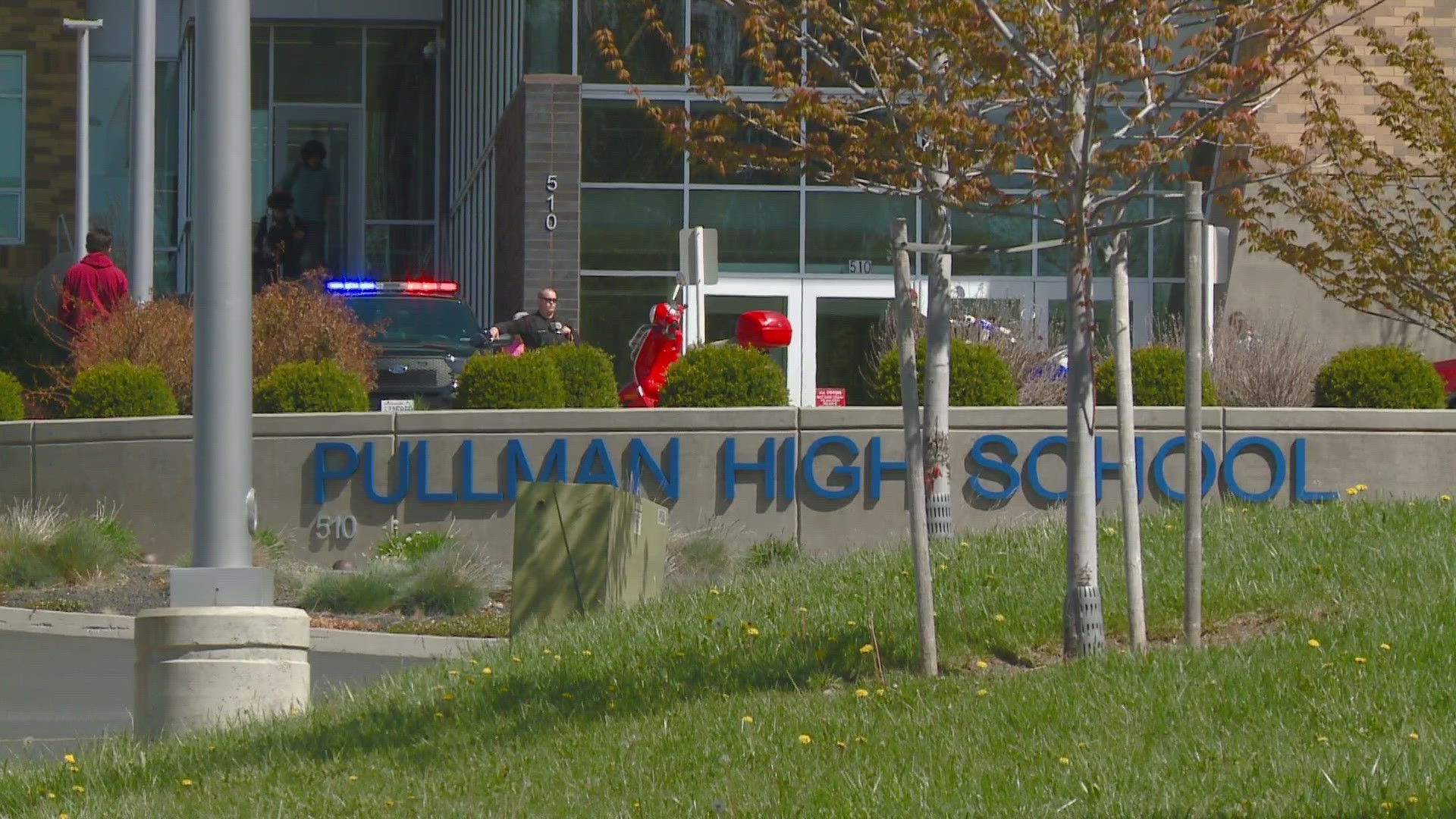 The Pullman High School versus North Central High School football game on Thursday abruptly ended after the alleged incident.