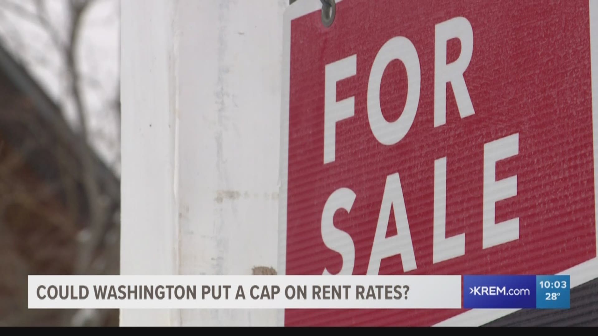 KREM Reporter Shayna Waltower explores the possibility of rent control coming into play in Washington.