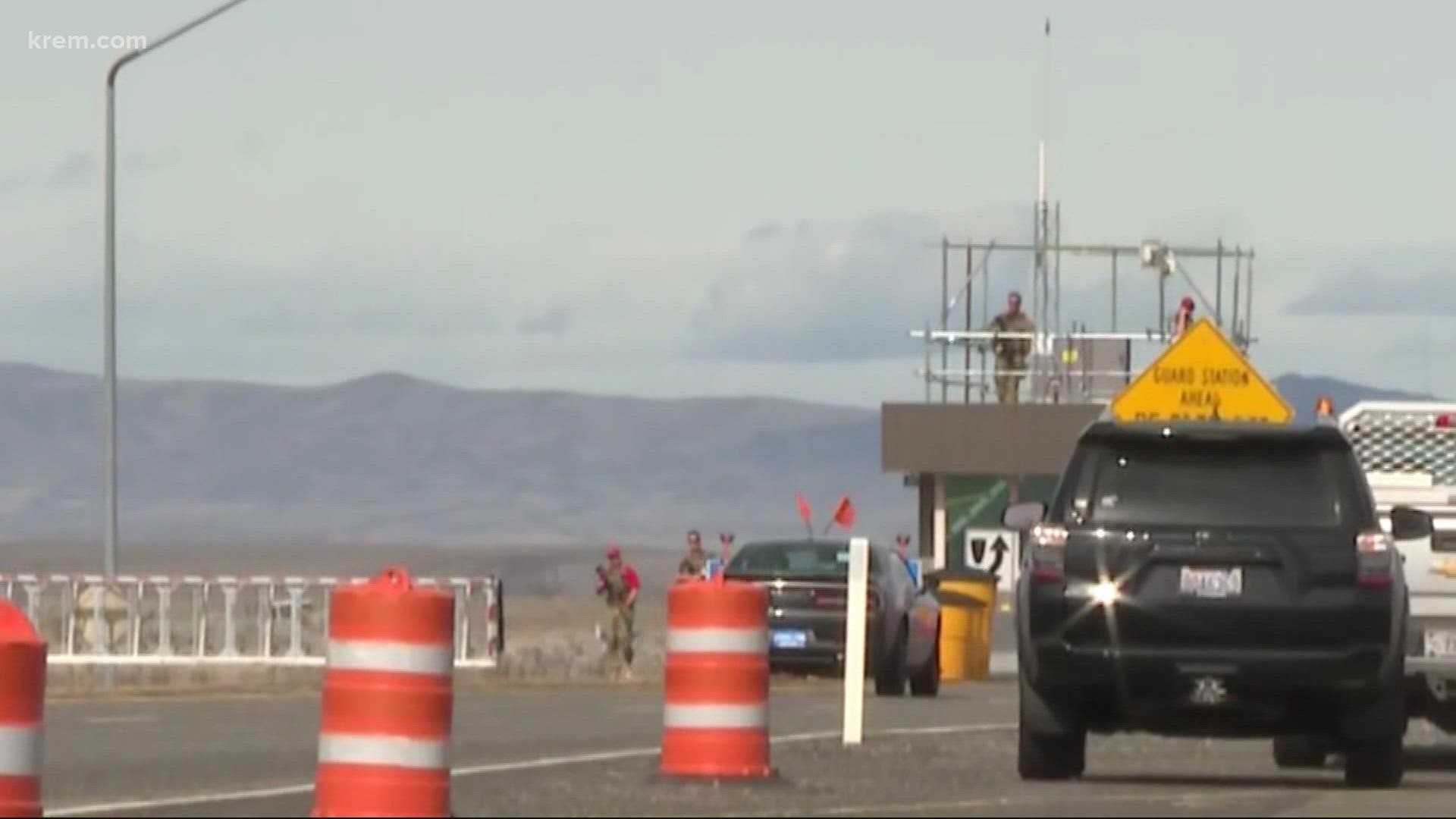 Employees were told to run, hide, or fight as police responded to reports of shots fired inside a building at Hanford. Police have not found any signs of a shooting.