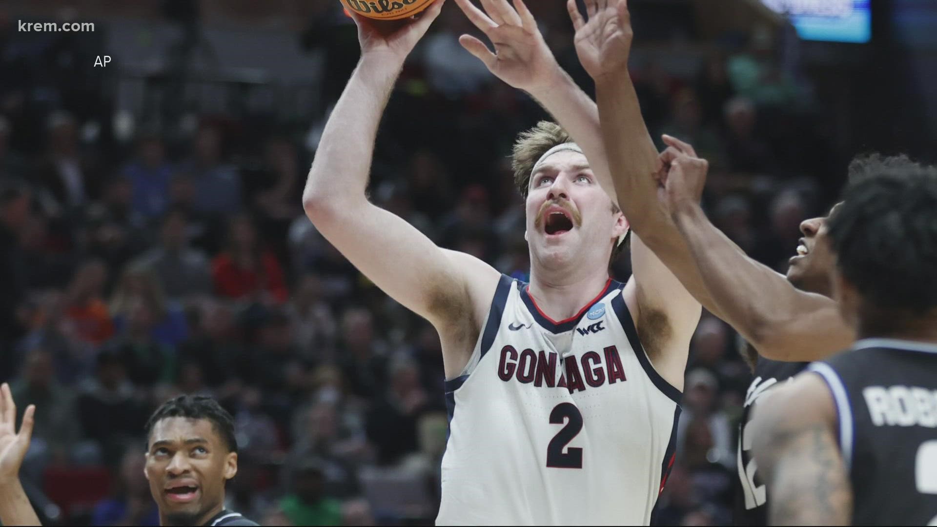 Gonzaga overcame a rough first half to beat Georgia State in the first round of the NCAA Tournament.