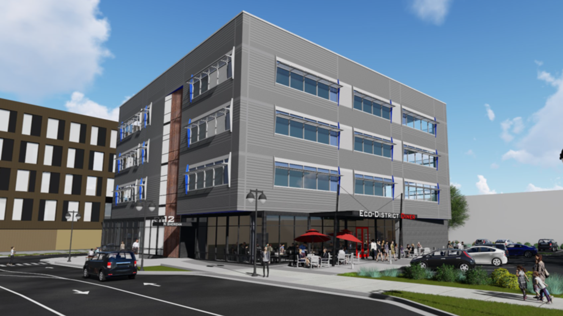 Construction Continues On Spokane’s Largest Energy Saving Building 