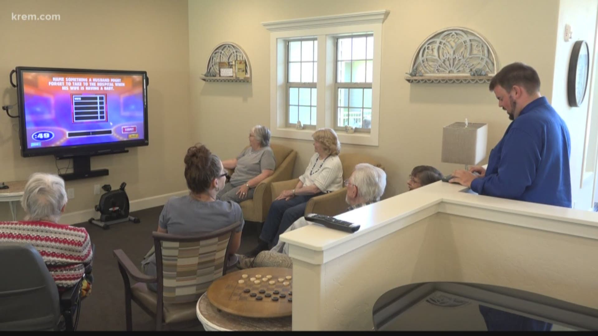 Games, old TV shows and more are helping connect residents and improve memory loss at The Renaissance retirement community in Coeur d'Alene.
