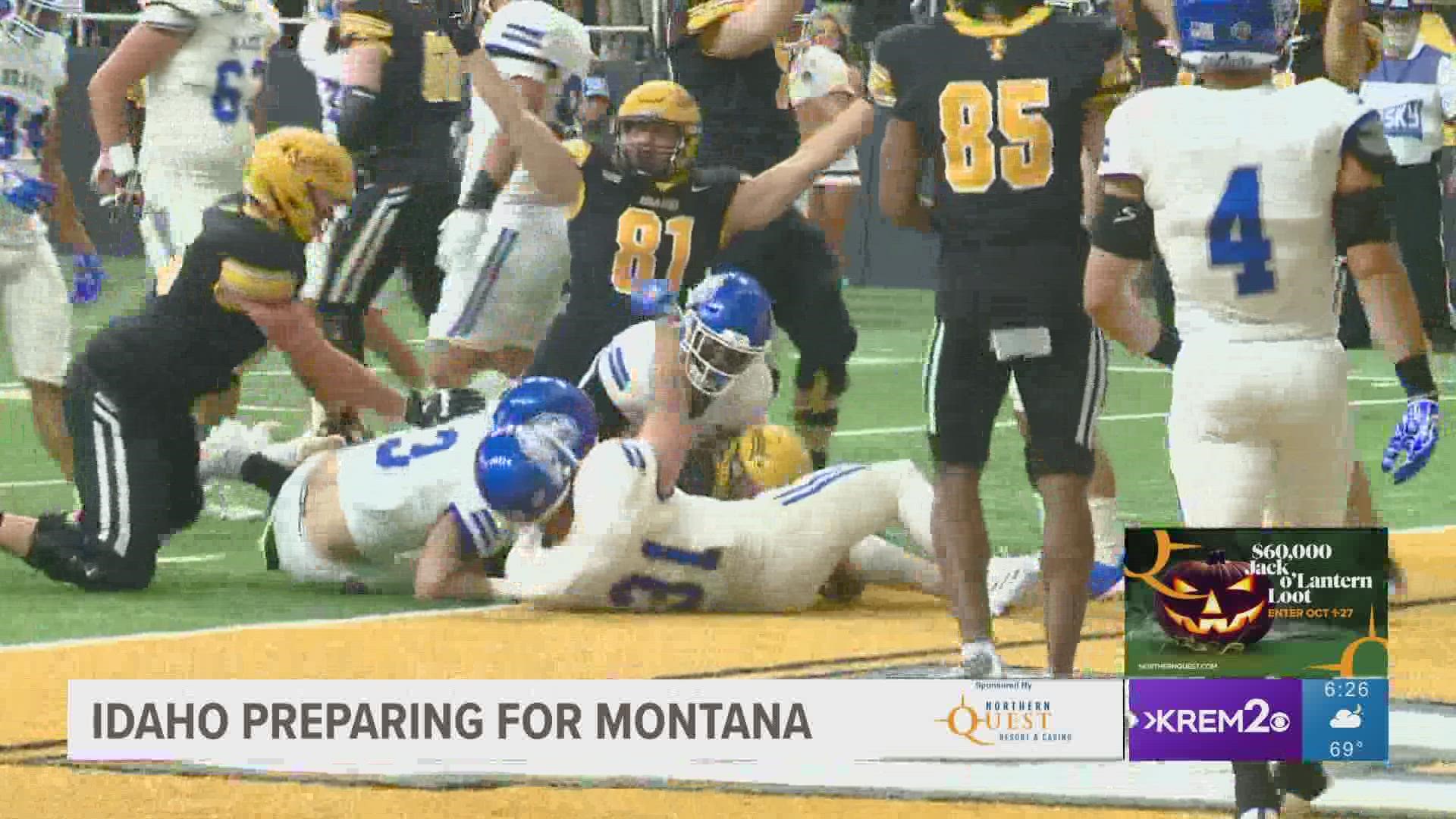 Head Coach Jason Eck believes Montana will be the toughest test for his Vandals squad all season.