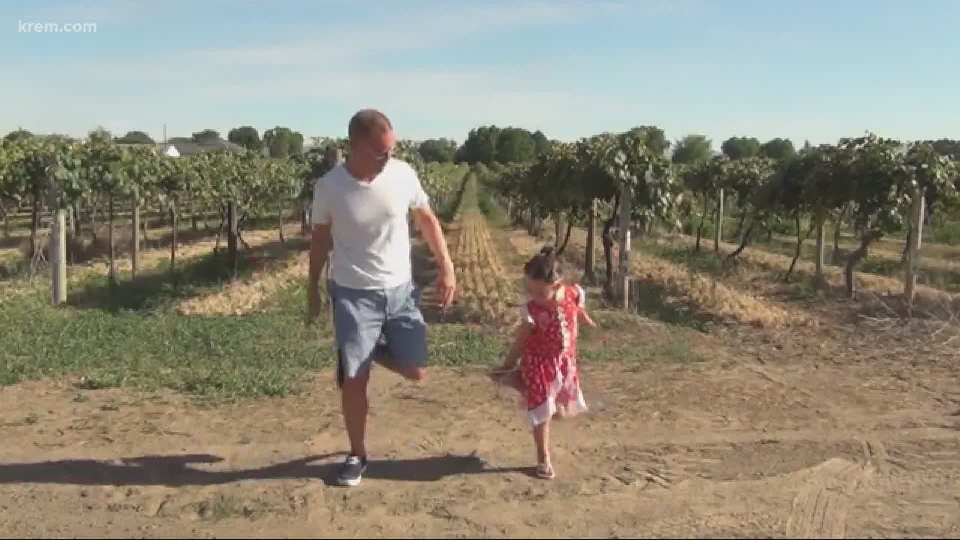 The father daughter duo decided to take their dancing skills on the road this summer after Coronavirus restrictions halted their original summer plans.