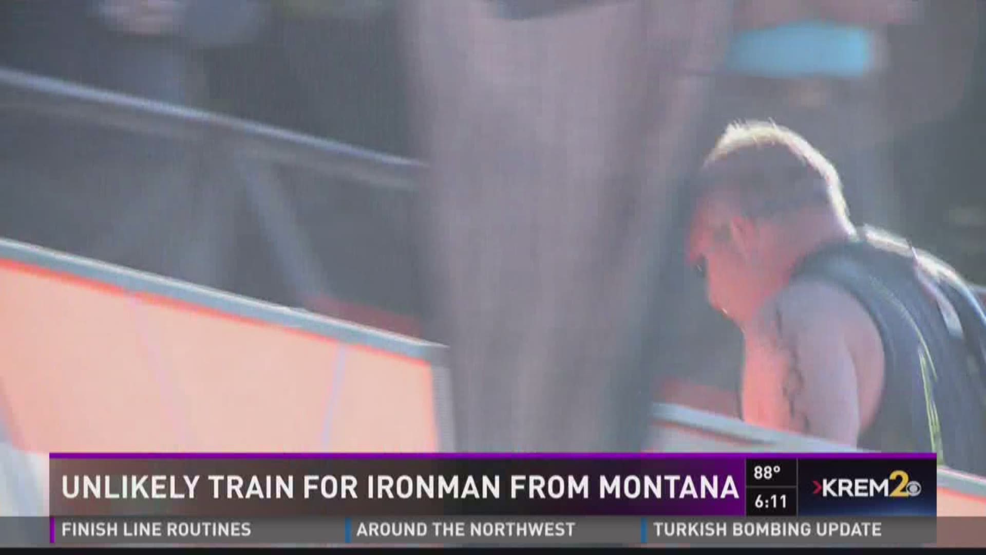 Montana man had unique training for Ironman