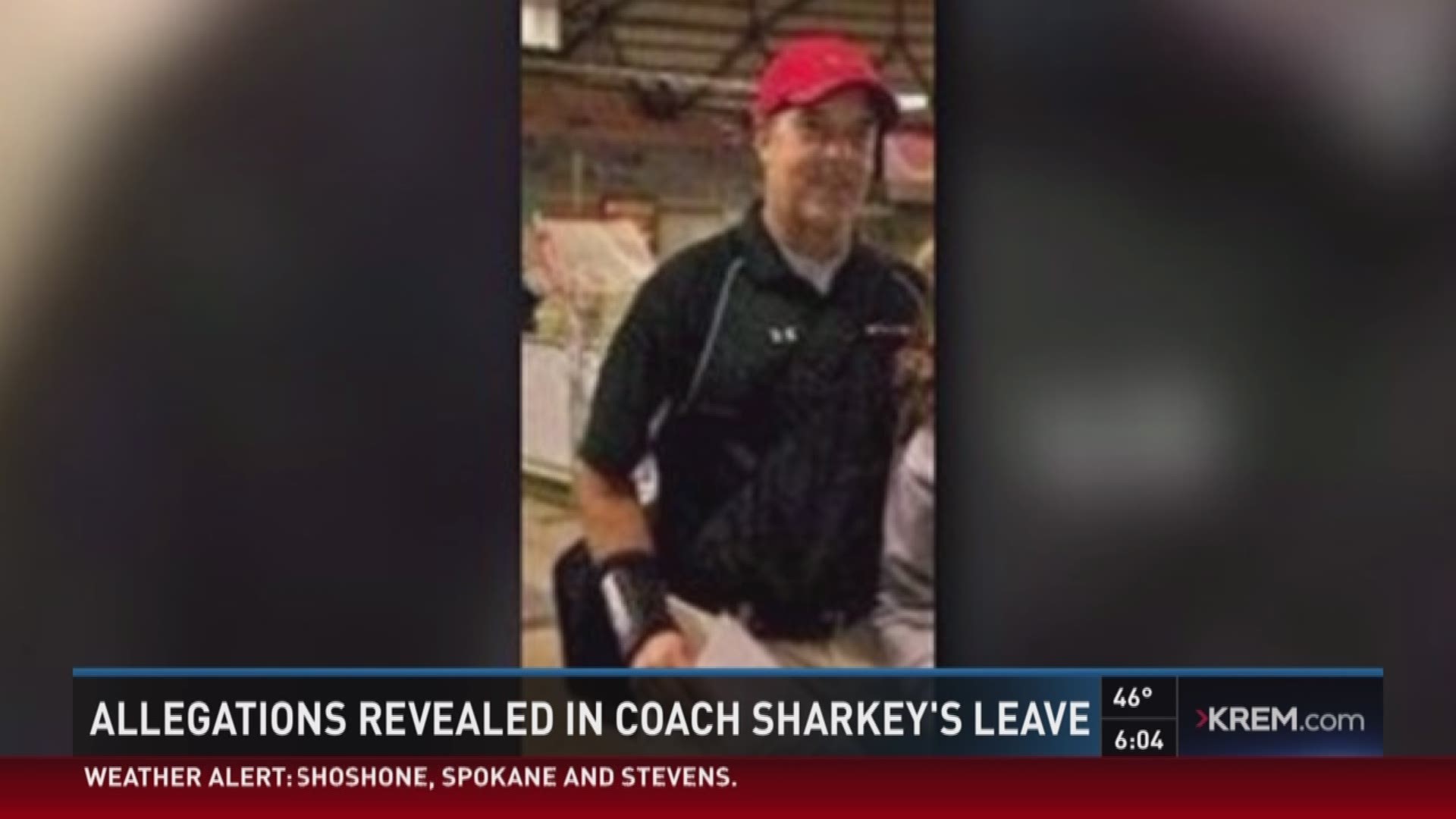 Allegations revealed in Coach Sharkey's leave