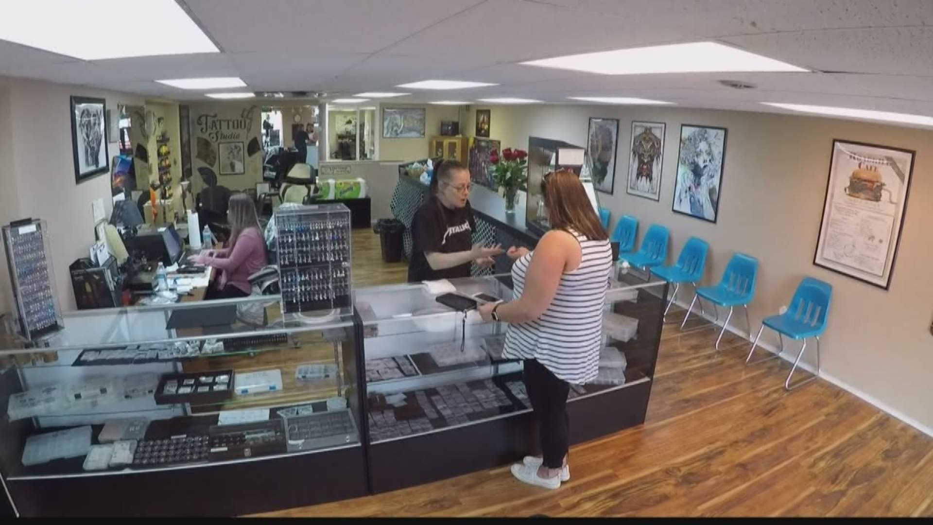 KREM Reporter Taylor Viydo visited a Sandpoint tattoo shop that has reopened three months after a fire devastated it and other downtown businesses.