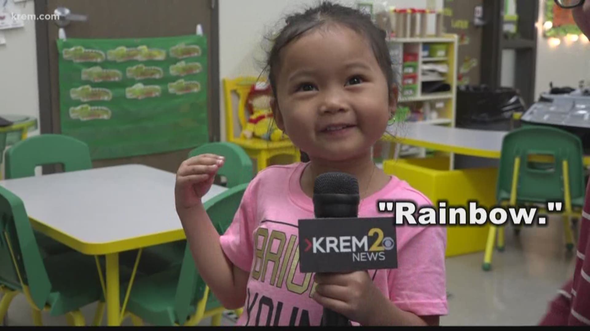 KREM in the Classroom: Central Valley Early Learning Center in Spokane Valley(10-31-17)