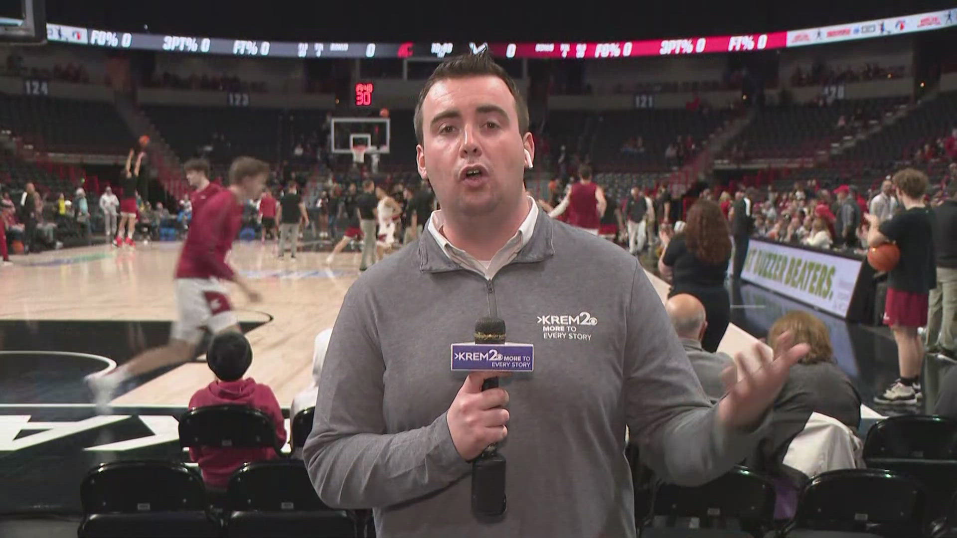 KREM 2 breaks down the matchup between the Washington State Cougars and Eastern Washington Eagles Thursday night in the Spokane Arena.