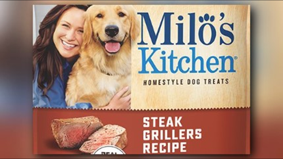 milo's kitchen steak grillers recall