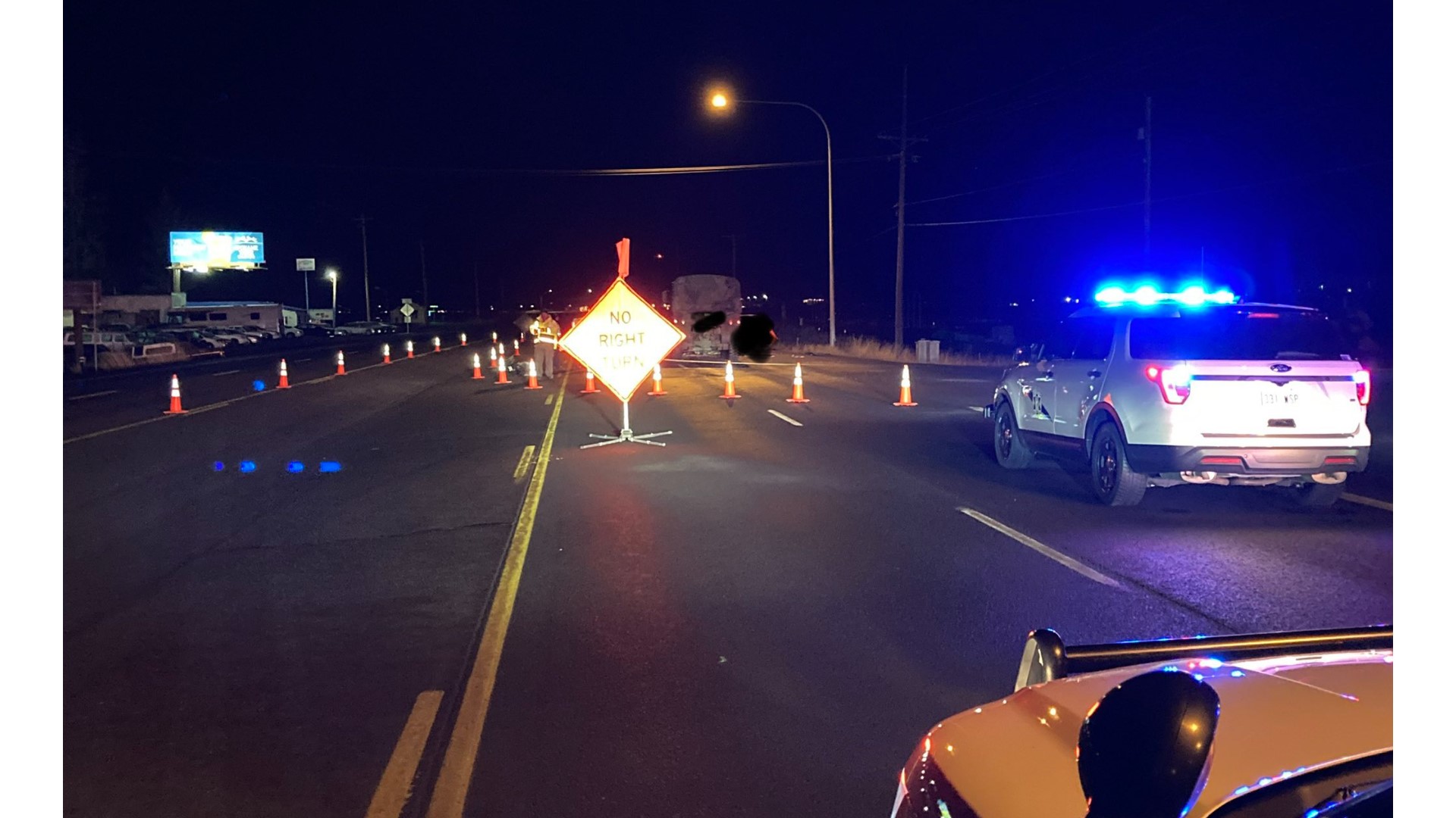 One person killed in crash near Fairchild Air Force Base