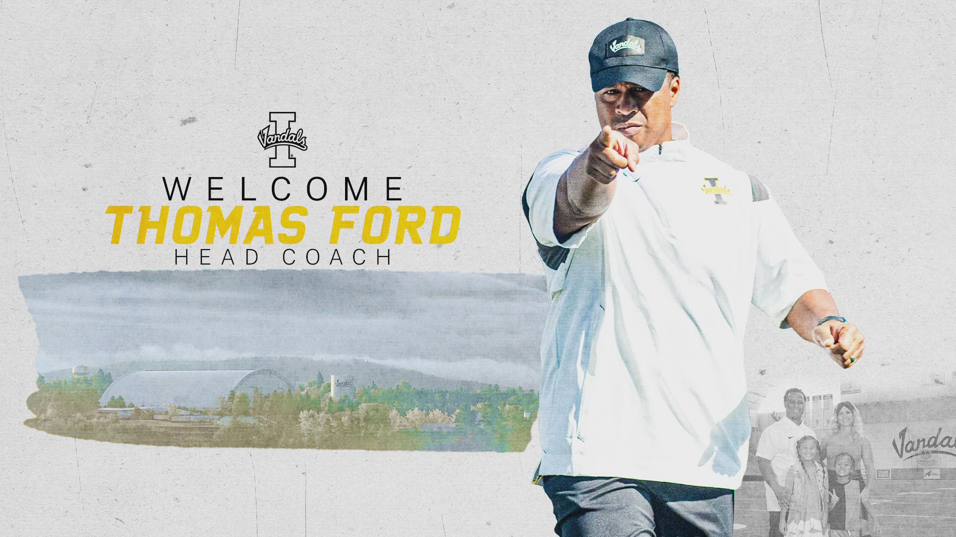 Ford spent the 2022 and 2023 seasons on Jason Eck's staff as Idaho's special teams coordinator and running back coach. 