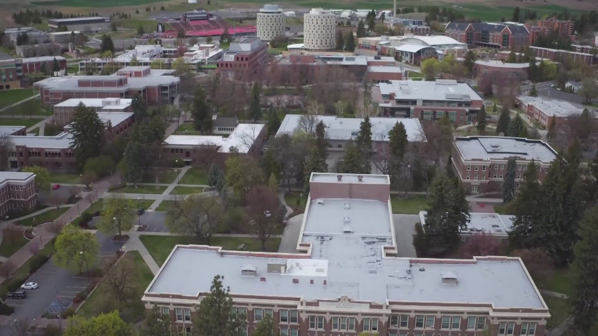 Eastern Washington University police say they are actively investigating the incident.