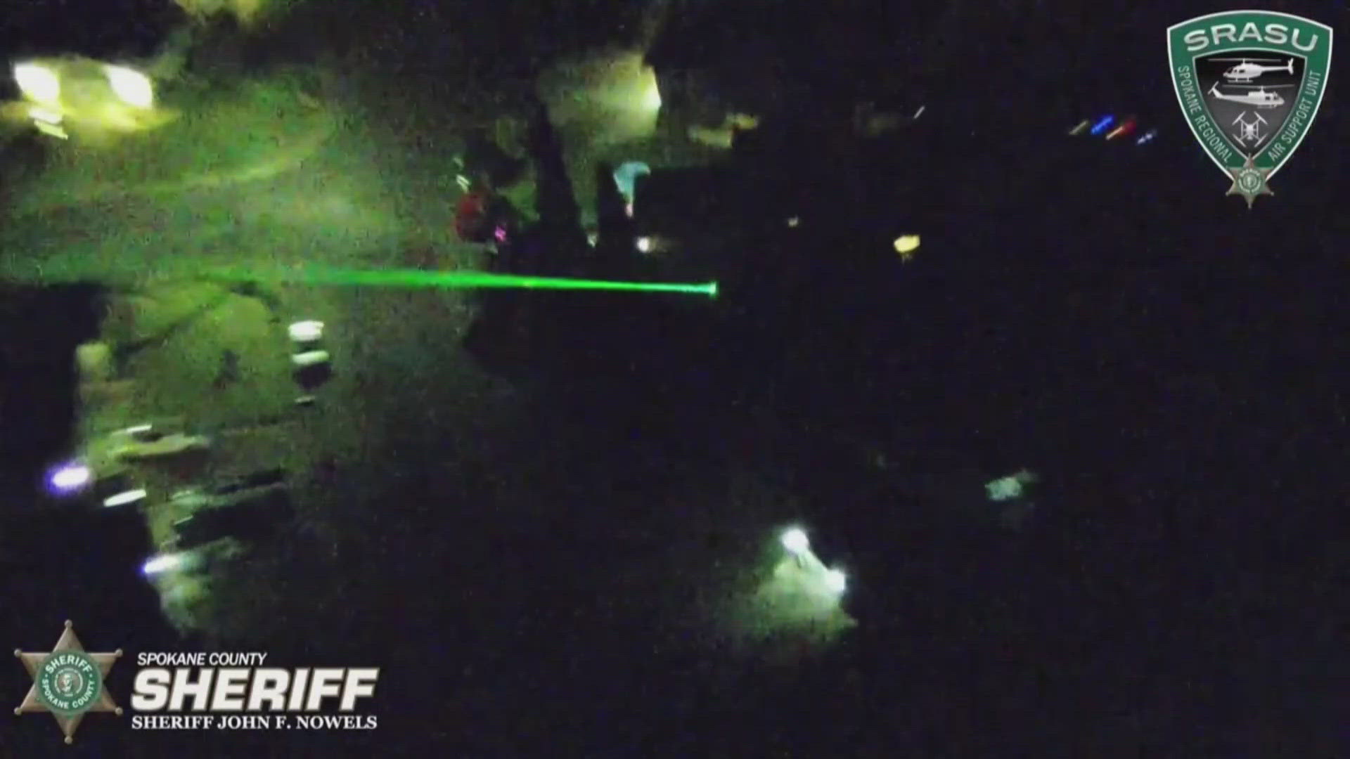 SCSO arrests man for shining laser at helicopter