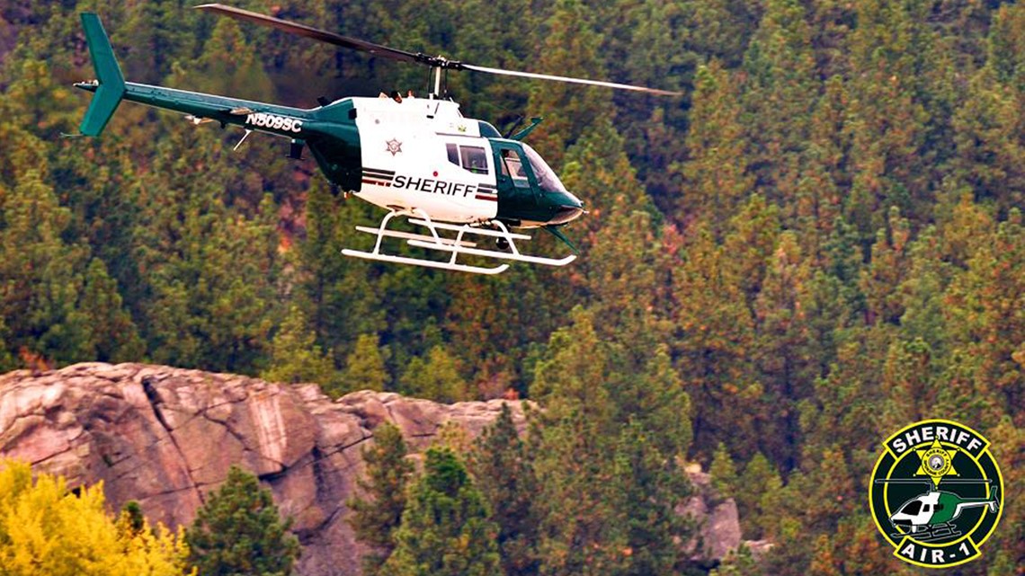 Scso Uses Helicopter To Rescue Hikers After They Got Lost In Woods