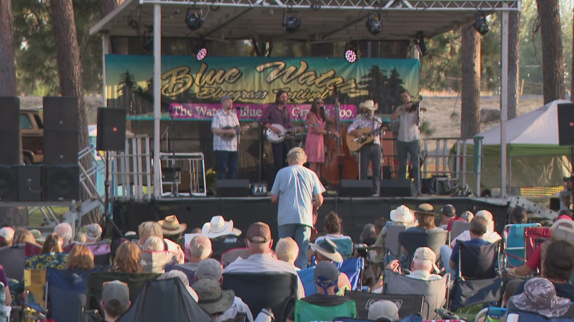 Annual Blue Waters Bluegrass Festival brings hundreds to Medical Lake's