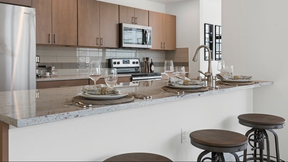 Old Macy's building now luxury apartments, available for preleasing