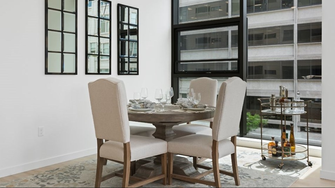 Old Macy's building now luxury apartments, available for preleasing