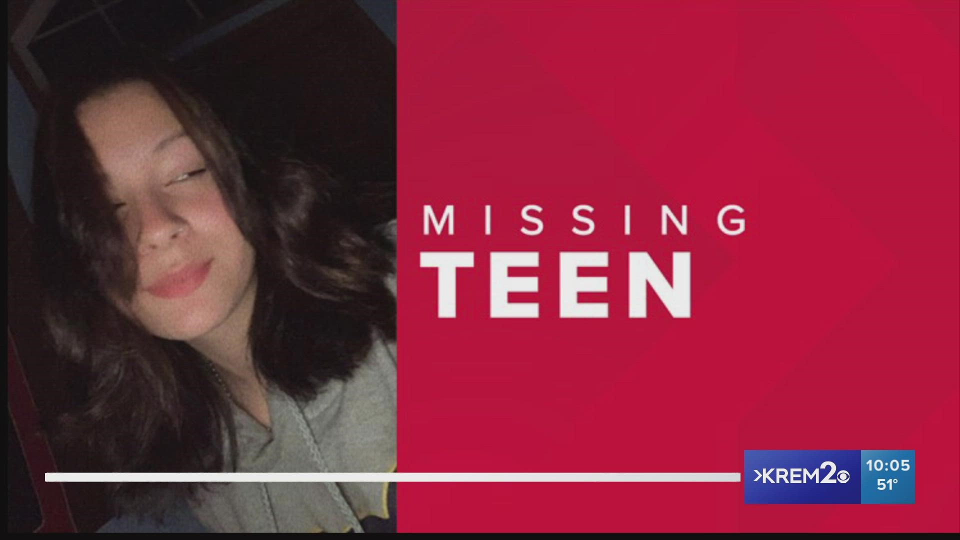A 13-year-old teen went missing Saturday in Sandpoint