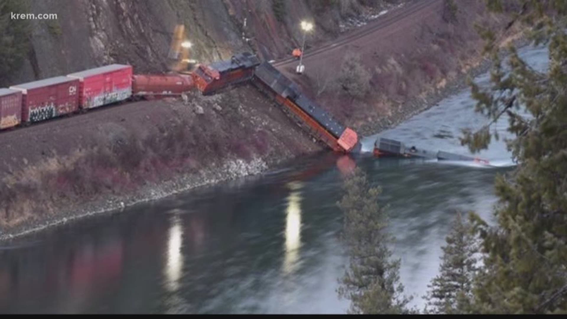 A BNSF train derailed into the Kootenai River in Boundary County. But how common are derailments in this part of North Idaho?