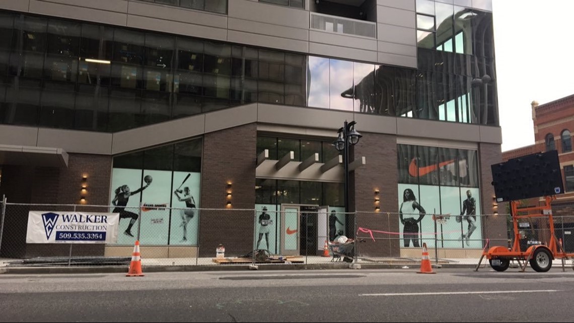 Nike store opens in downtown Spokane 