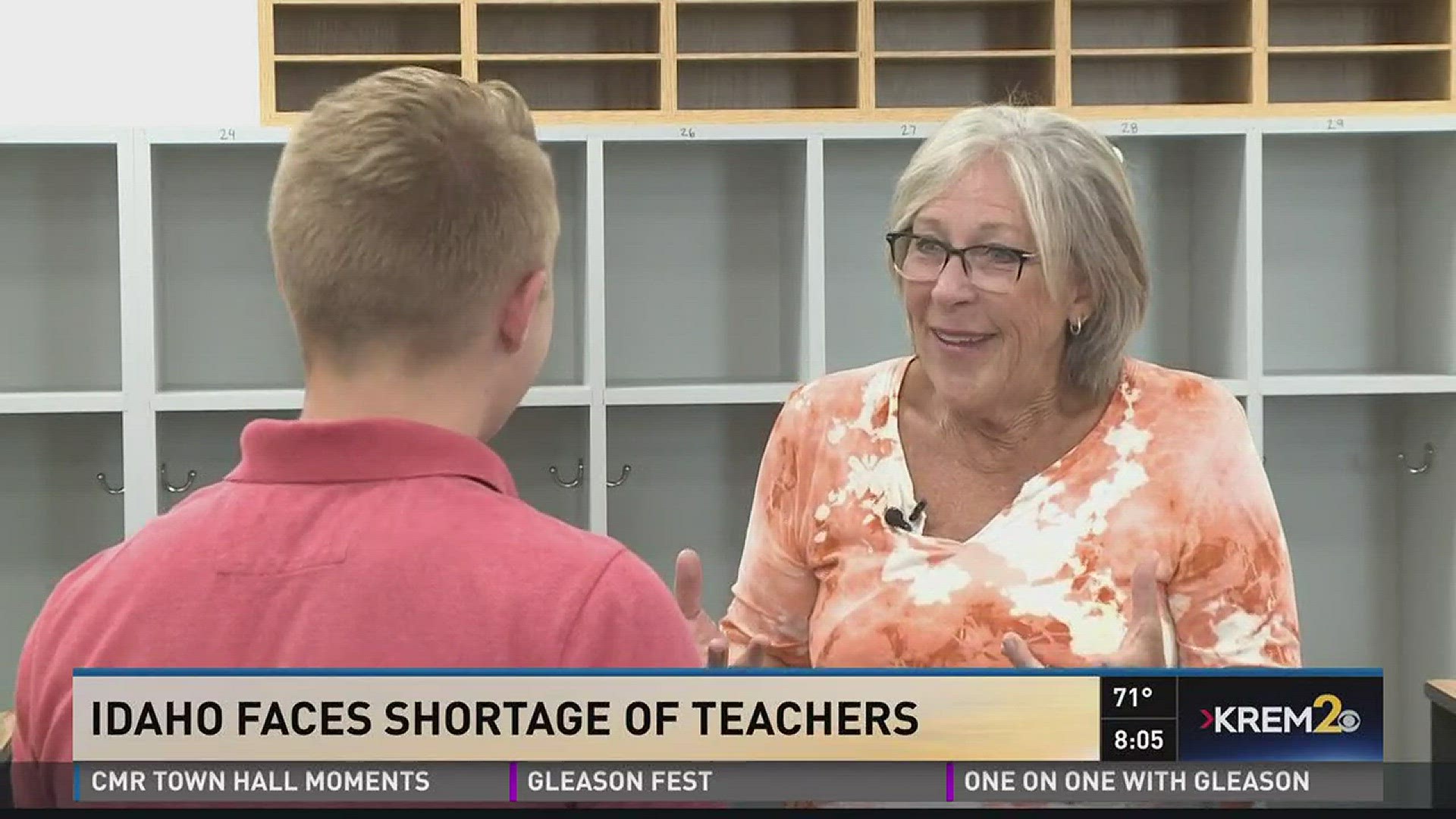 Teacher comes out of retirement to help fill Idaho teaching shortage
