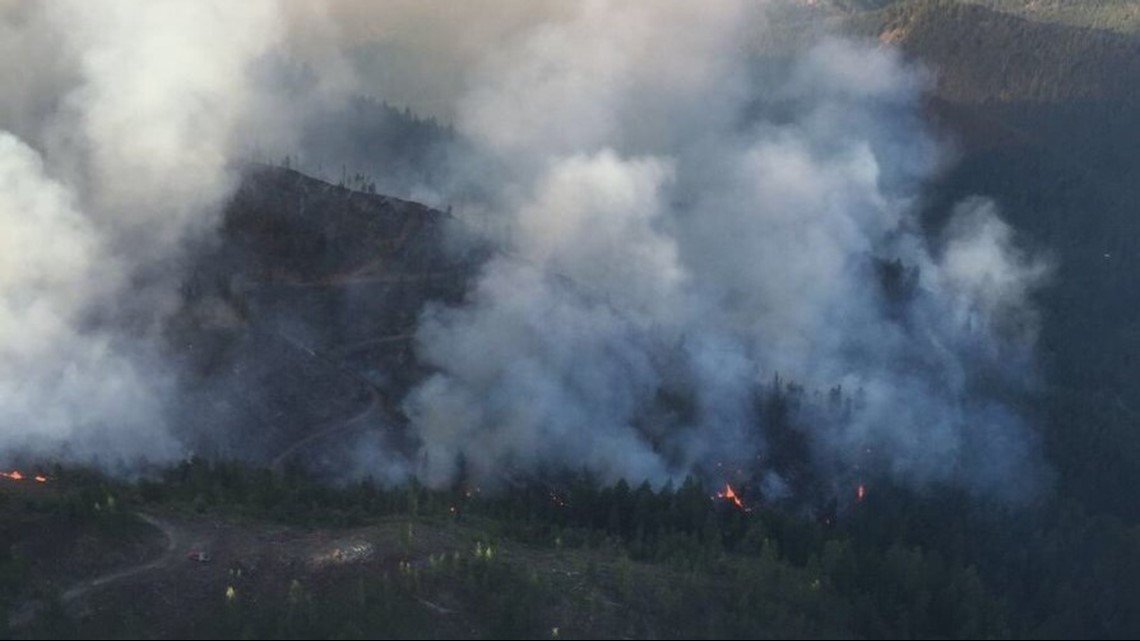 Crews Battle 400 Acre Fire Near Cashmere 