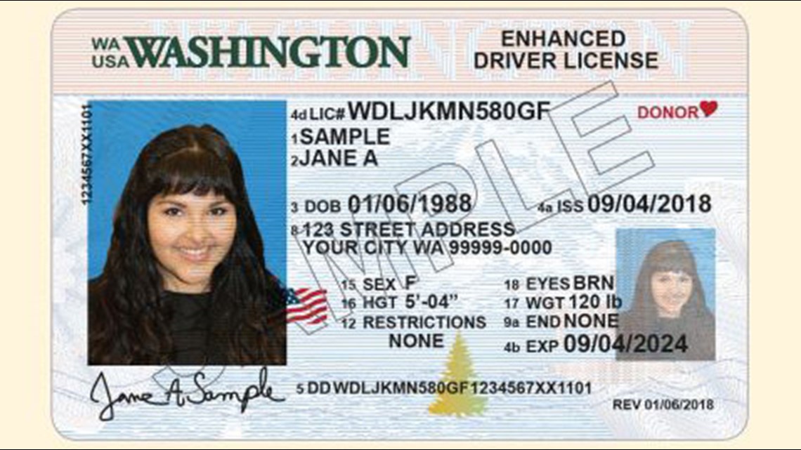 real id card washington state