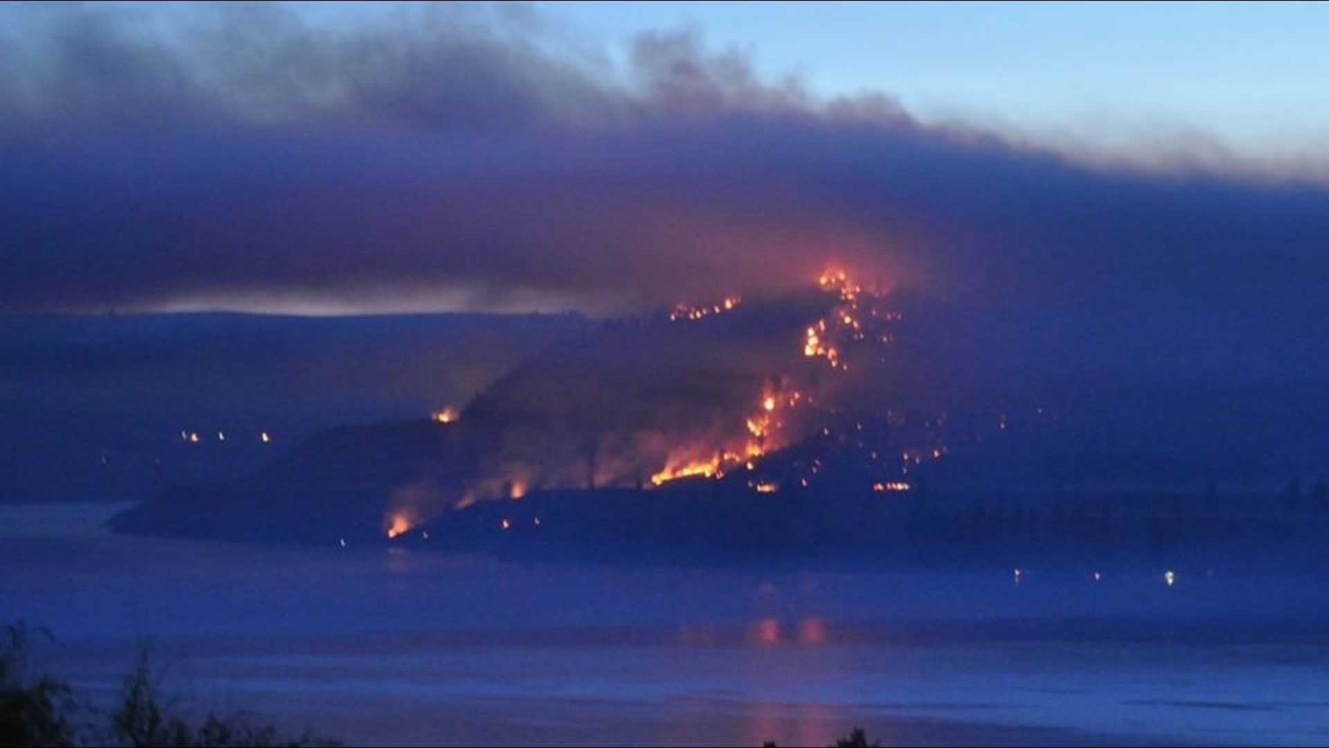 Four detained for starting Rattlesnake Fire in Ferry Co.