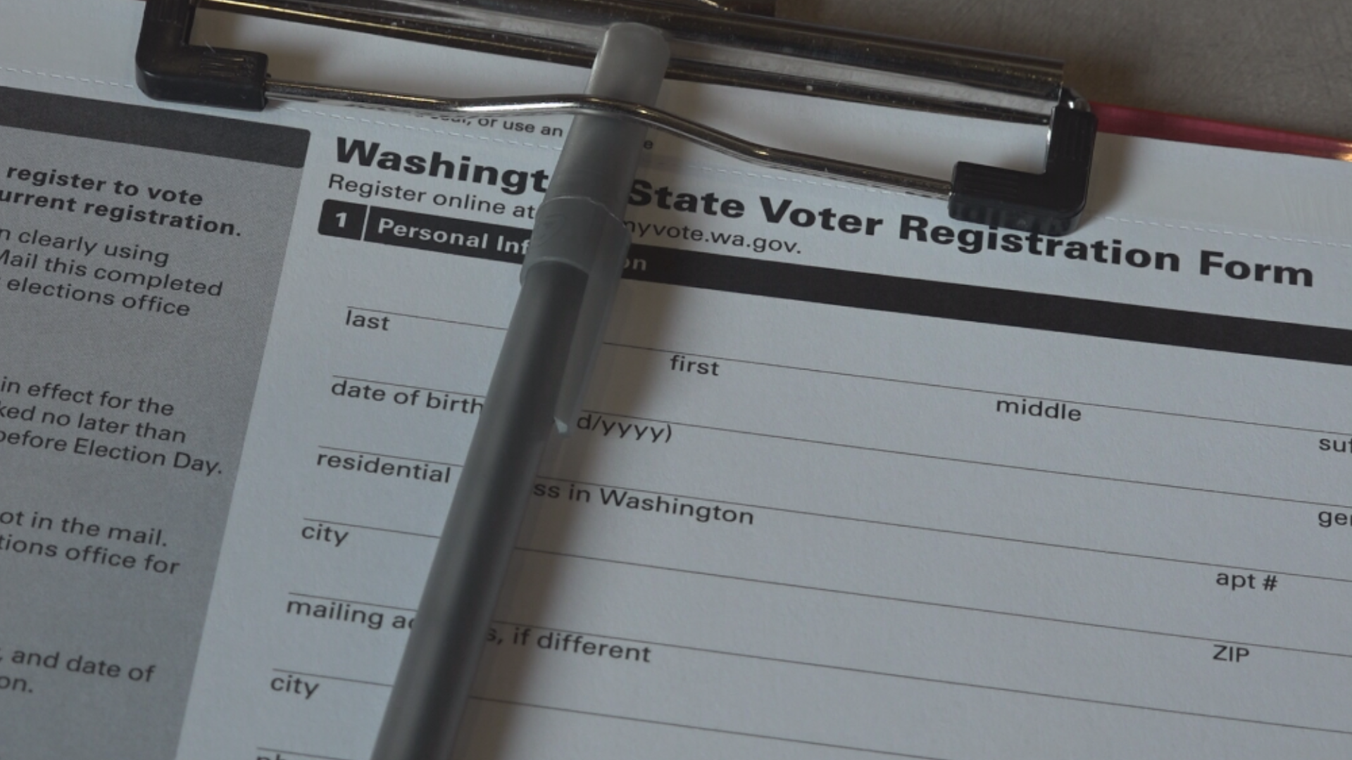 How to register to vote in-person on Election Day in Washington, Idaho