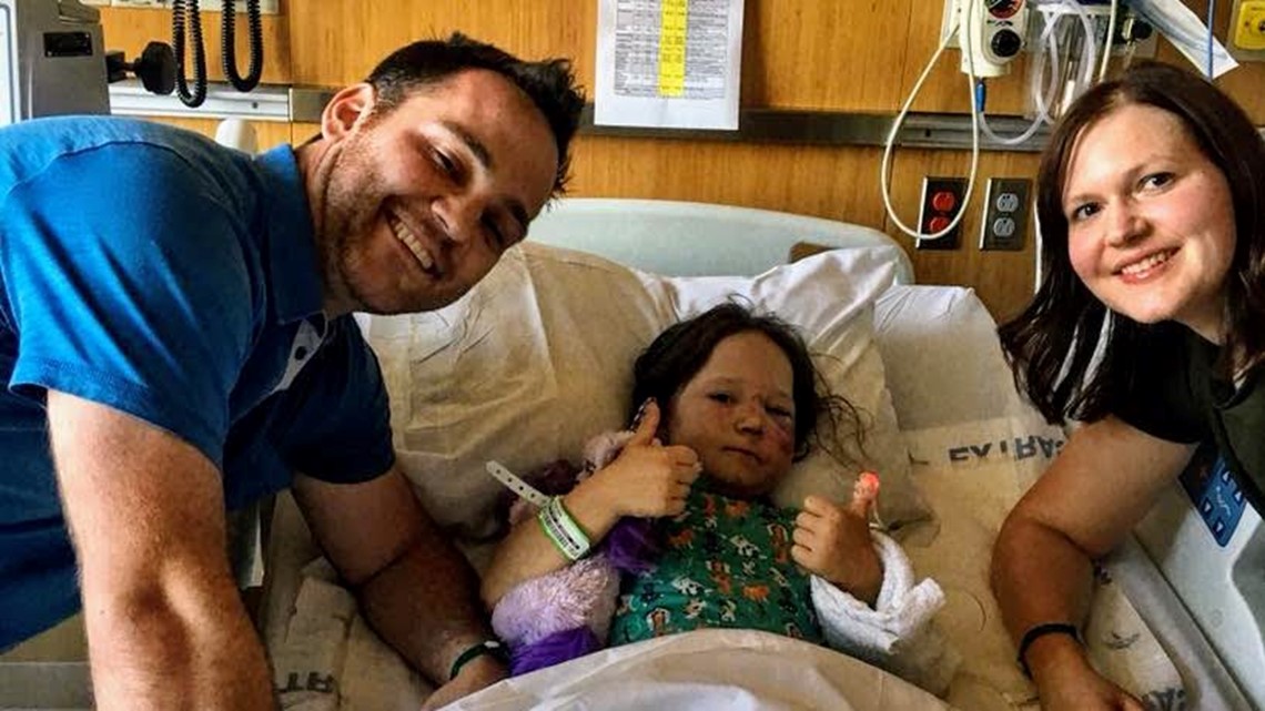 'Absolute miracle': Young girl OK after being run over by flatbed ...