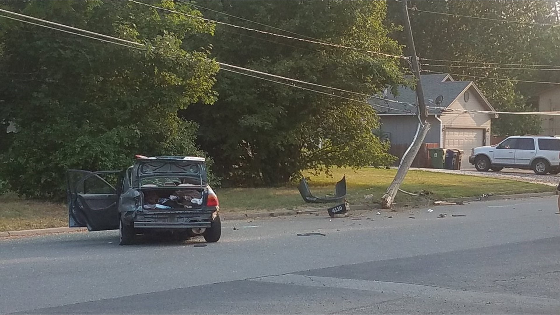 Two juveniles arrested after car chase, shooting on lower South Hill ...
