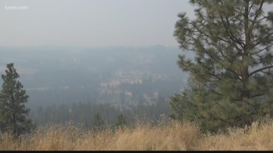 Spokane moves out of top five areas with worst air quality