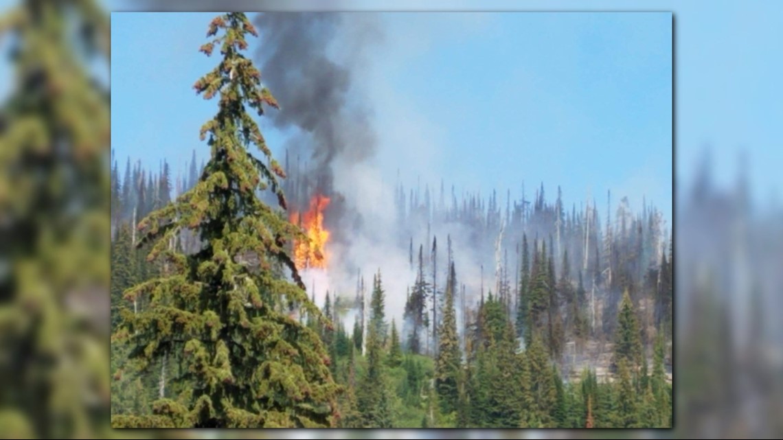 Fire burning north of Sandpoint causes estimated $700,000 in damage ...