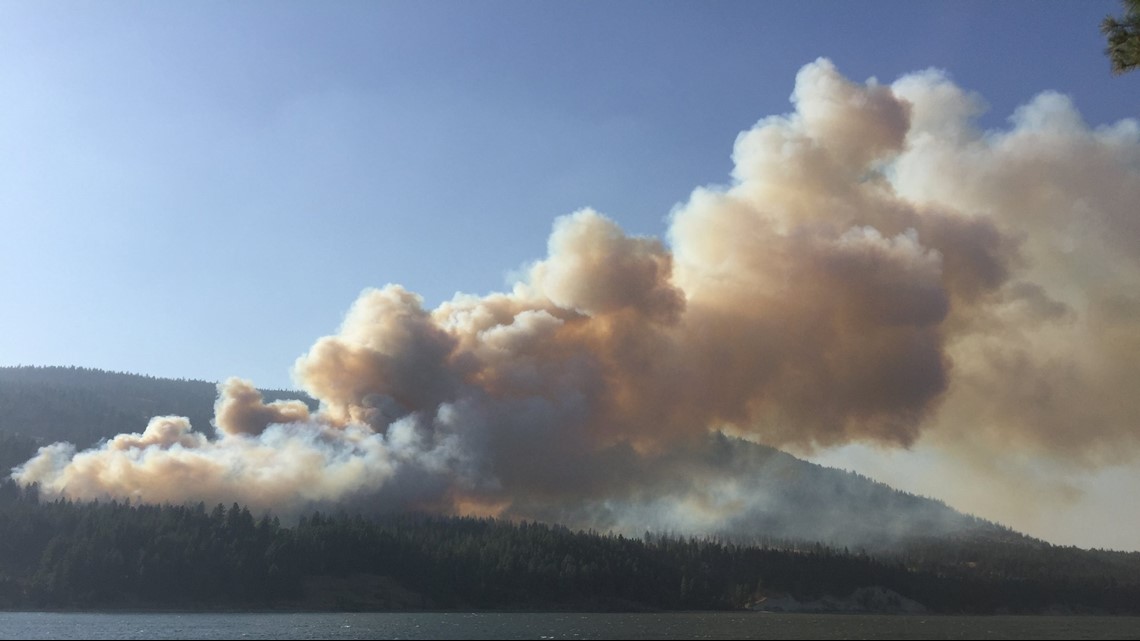 Boyds Fire in Kettle Falls destroys two homes, several structures