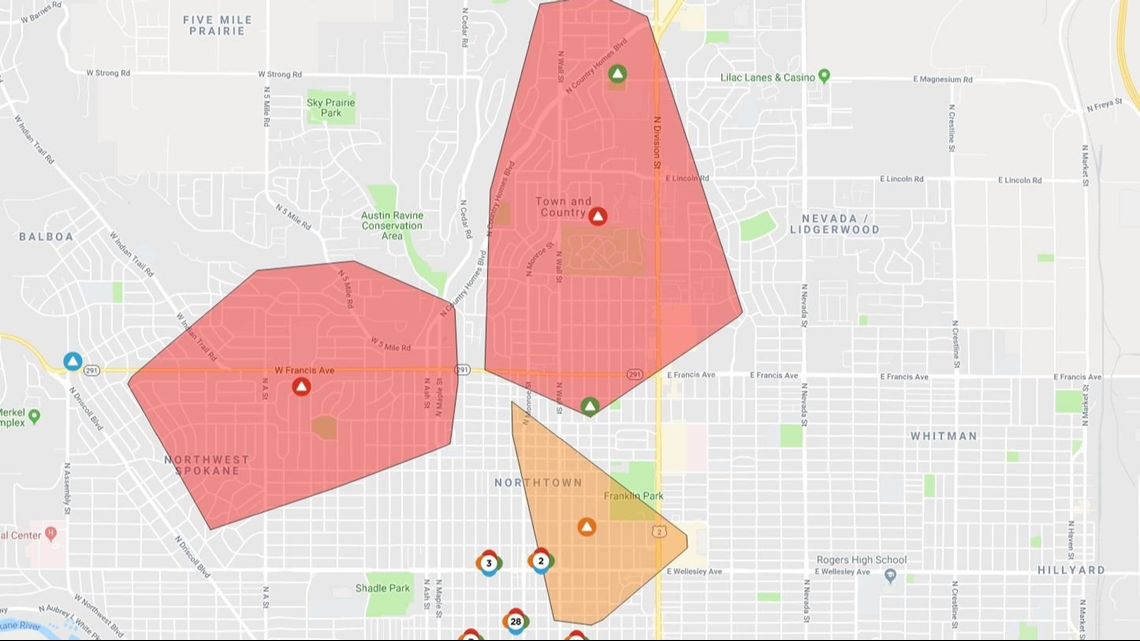 Squirrel causes power outage in North Spokane | krem.com