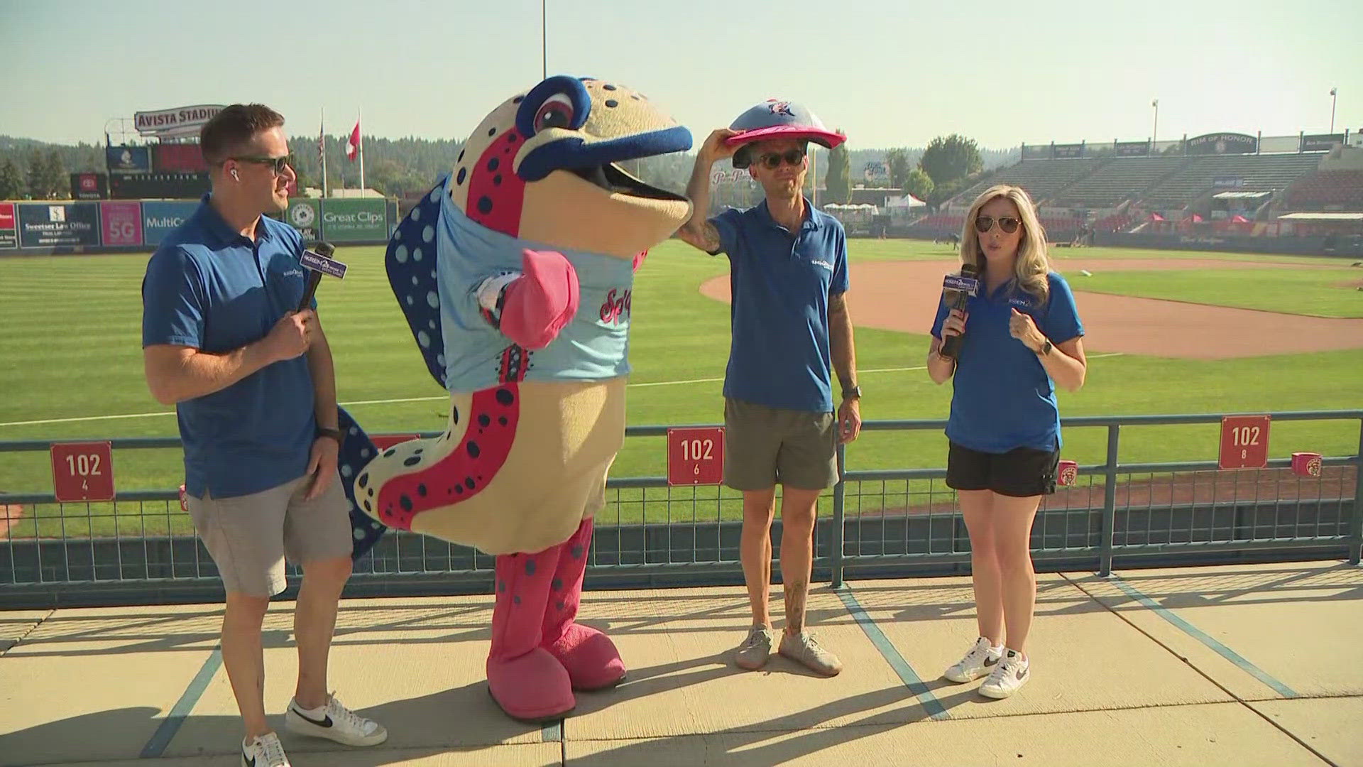 Say hi to the KREM 2 Team at the Spokane Indians game Thursday night