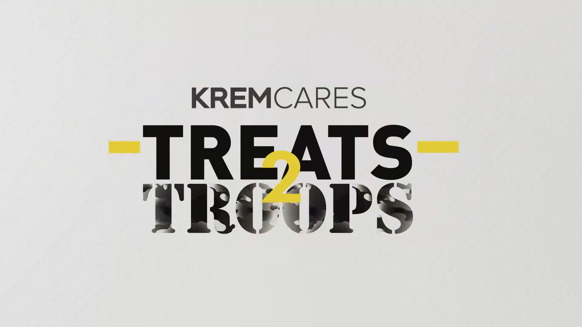 Treats 2 Troops is KREM 2’s campaign to ensure every deployed member at Fairchild Air Force Base receives a holiday care package.