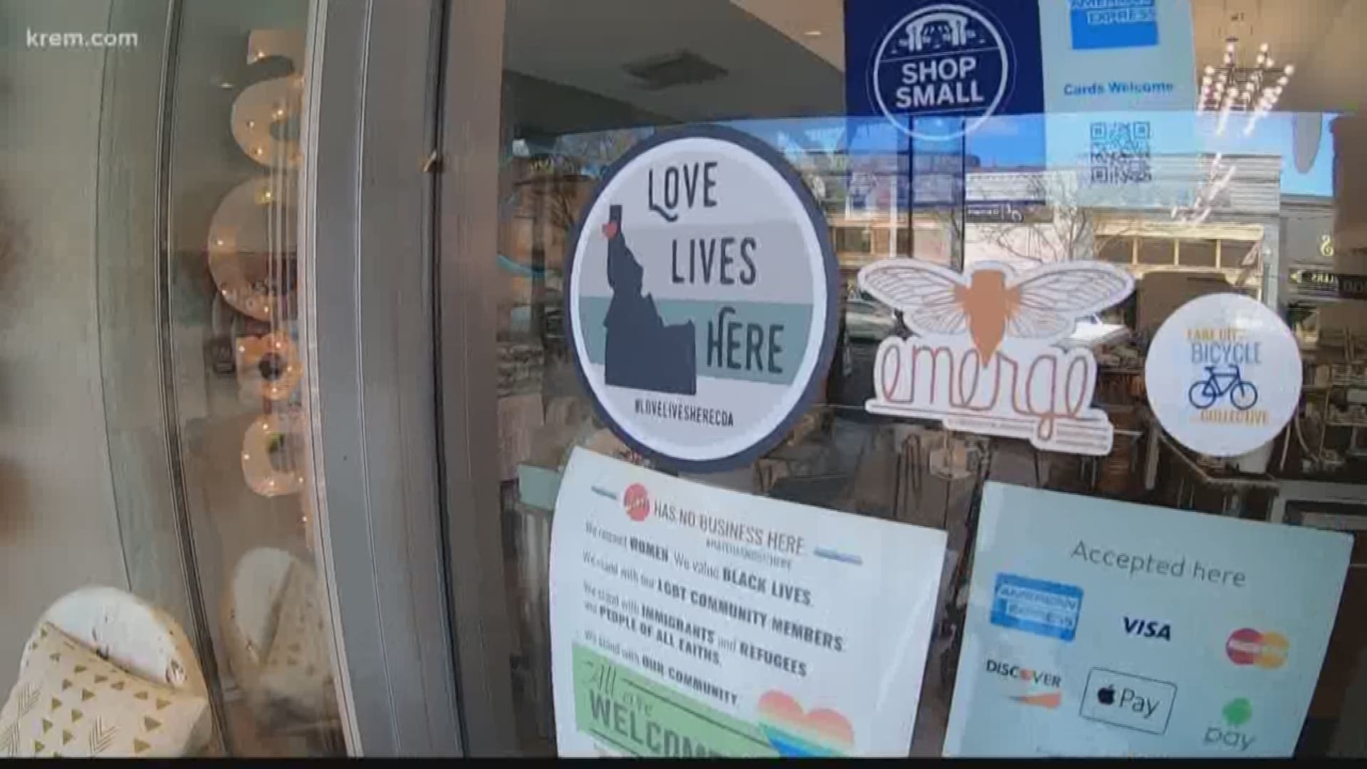 A new Coeur d'Alene campaign hopes to fight back against hate.