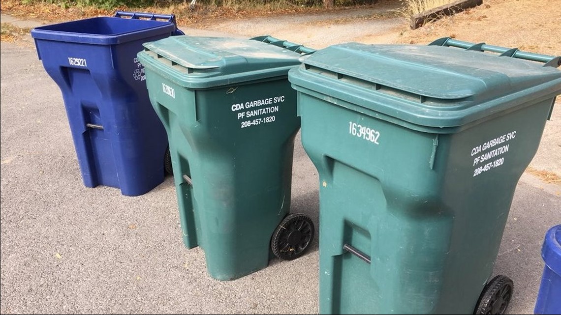 Coeur D'alene Garbage Sues Start-up For Cleaning Garbage Cans 