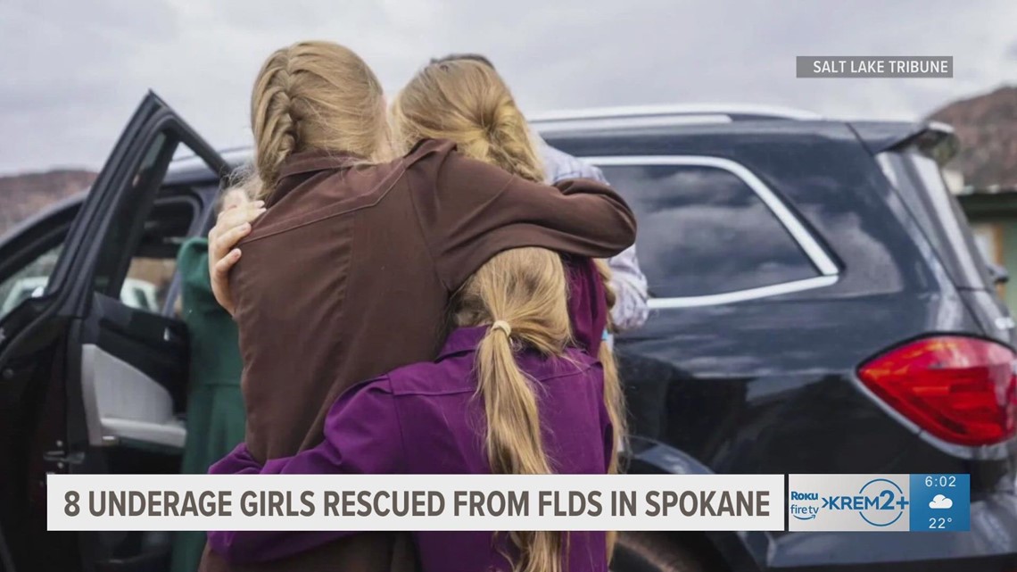 8 underage girls suspected to be wives of FLDS leader rescued in Spokane