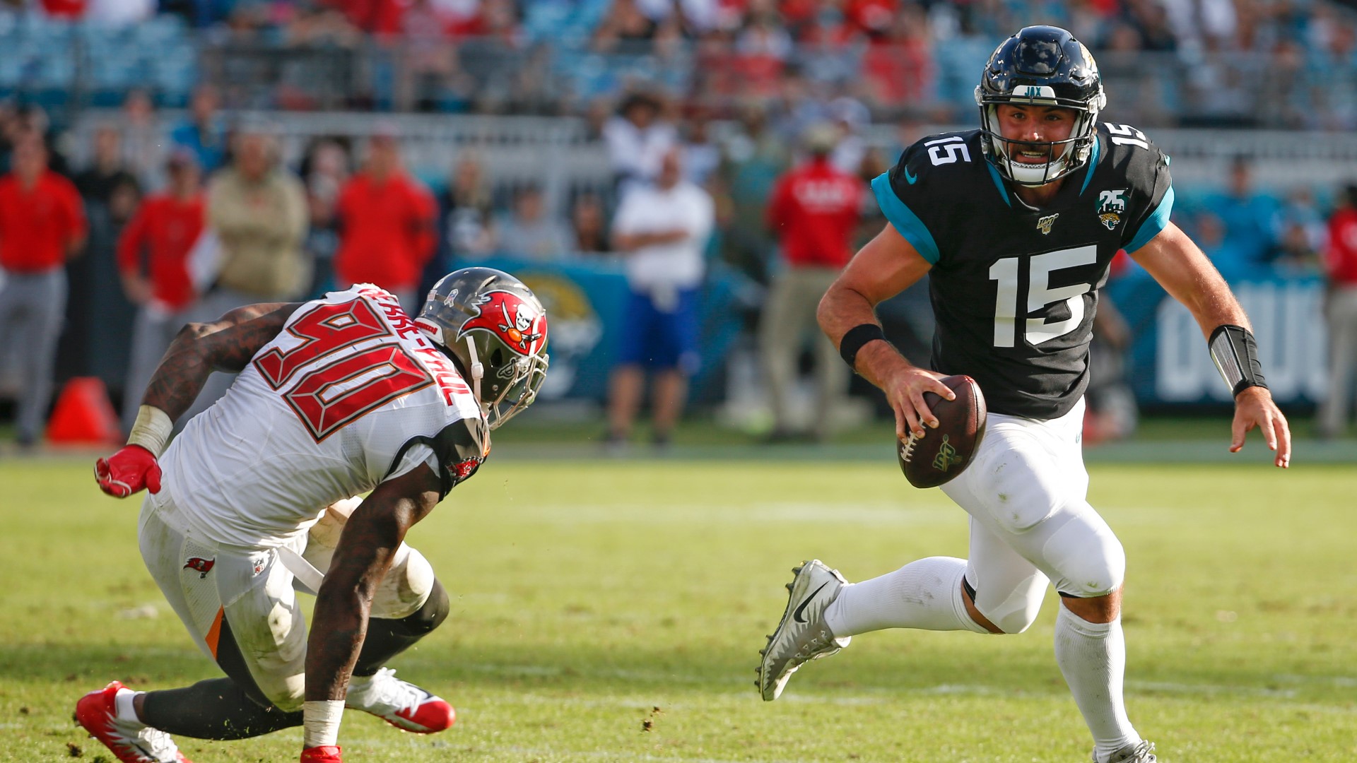 The quarterback will start the remainder of Jacksonville's game this season