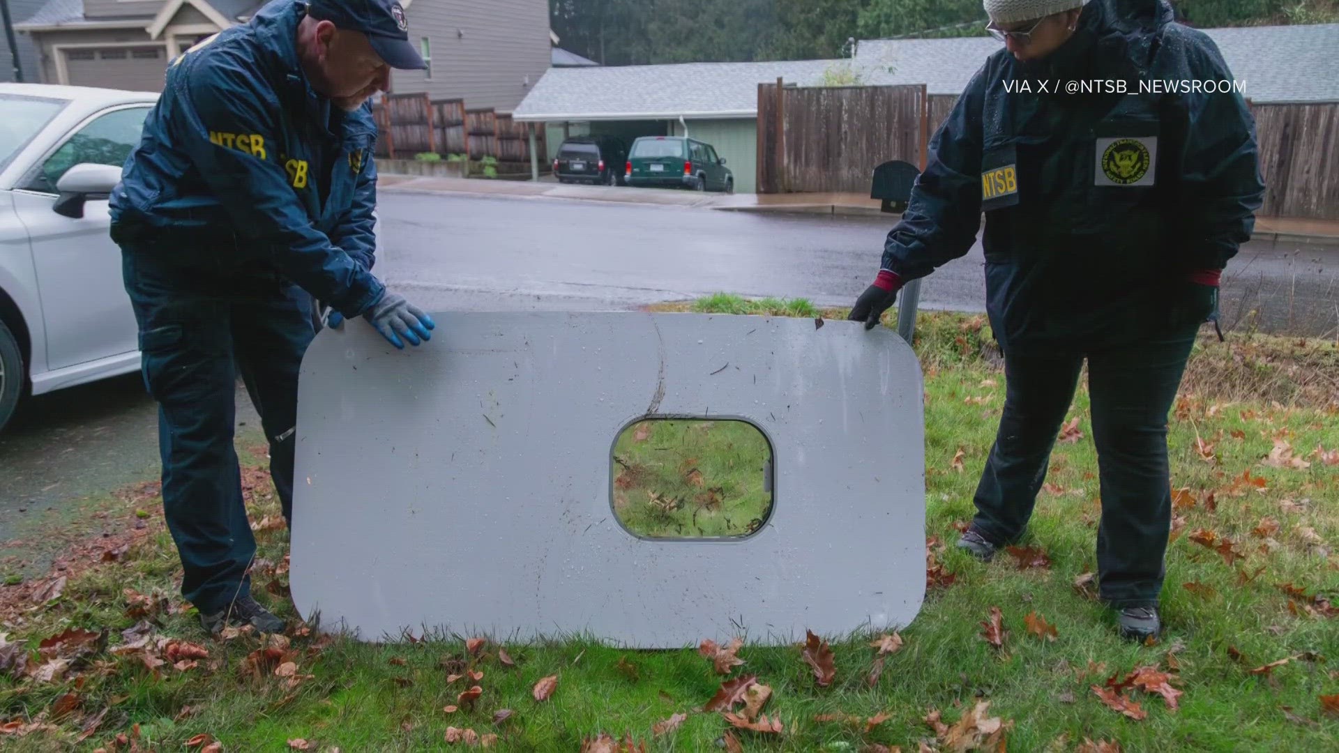 Two cellphones, a seat headrest and the door plug itself all turned up north of Beaverton in the days after Friday's explosive depressurization incident.