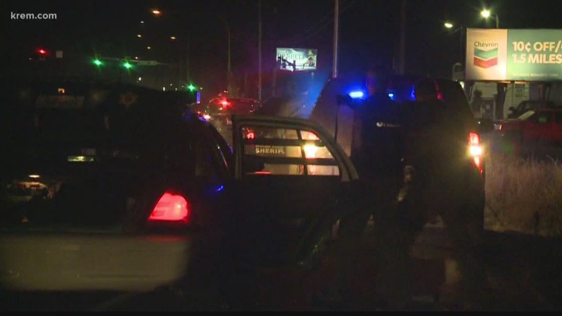 Airway Heights police searching for highway chase suspect | krem.com