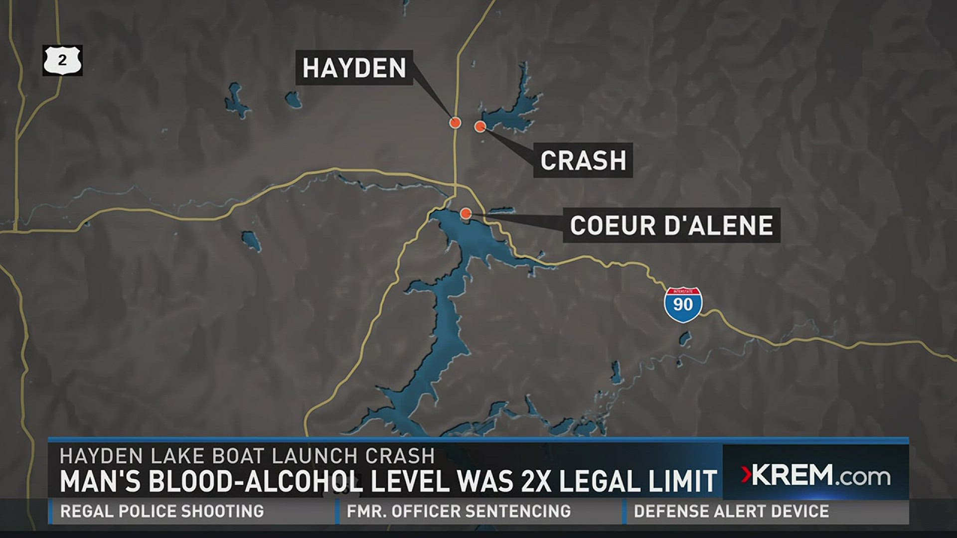 KCSO: Fatal Hayden Lake crash was caused by drinking and driving