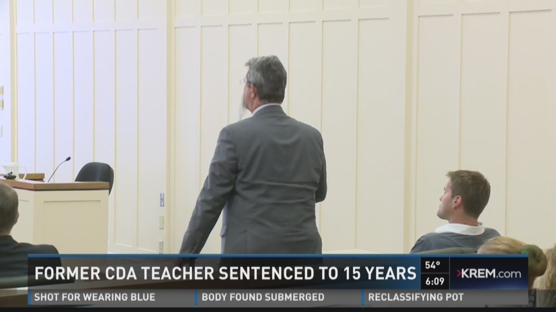 Former CDA teach sentenced to 15 years in prison