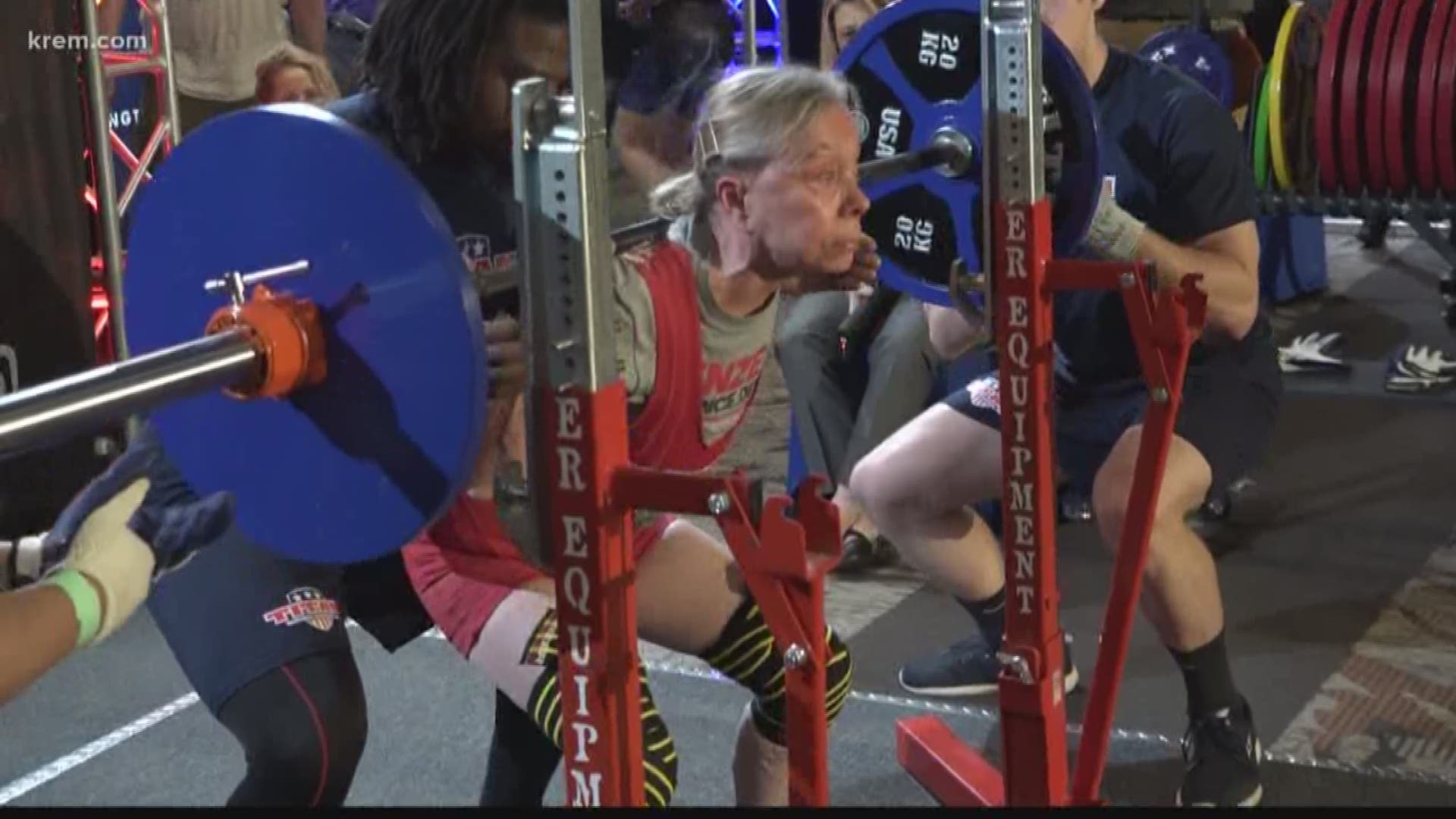 Women of all ages were in Spokane competing in the USA Powerlifting National championship.