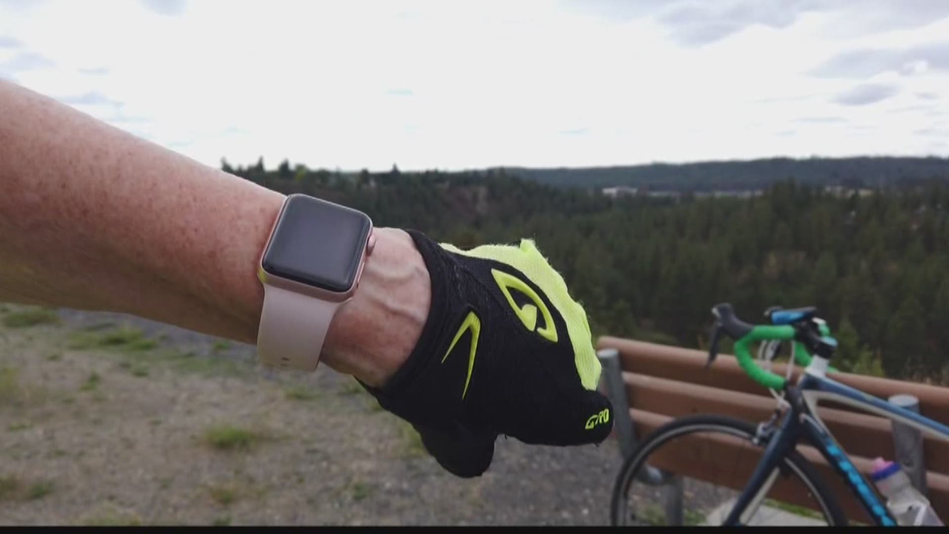 KREM's Brandon Jones spoke with a man who says his father was saved by his Apple Watch. His father's watch called 911 after he suffered a bicycle crash.