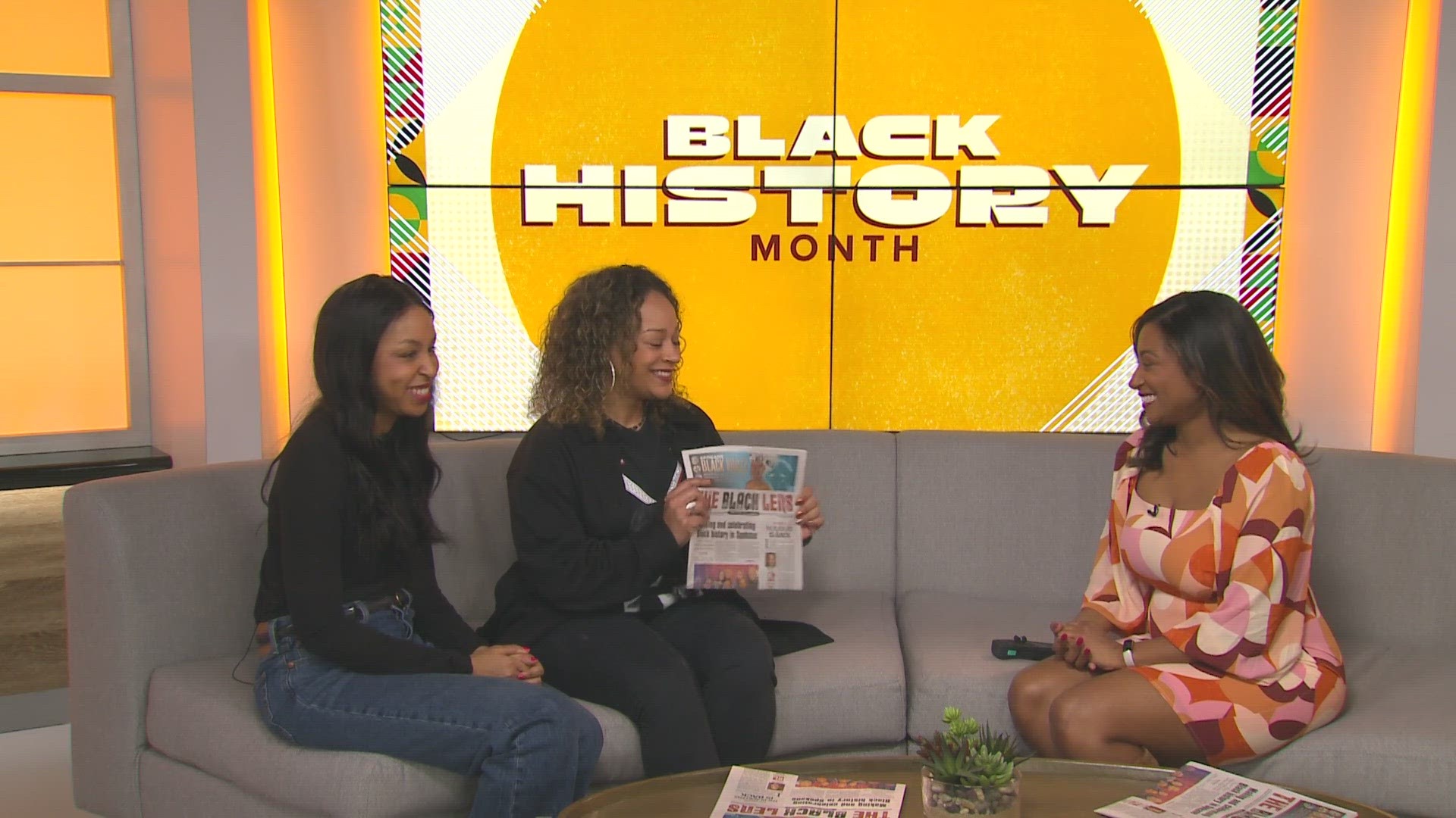 New editor Natasha Hill and Renika Williams, Sandy Williams daughter, joined Up With KREM to talk about the release of the first paper and the Black symposium tonigh